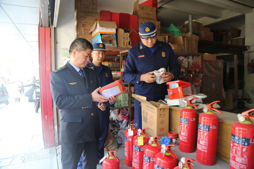 溫州鹿城 火焰藍 攜手 市監藍 開展消防產品質量專項系列活動